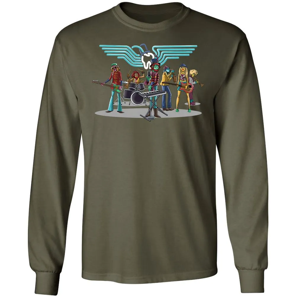 Long Sleeve T-Shirt - F1ZGCY2D - Military Green - 16