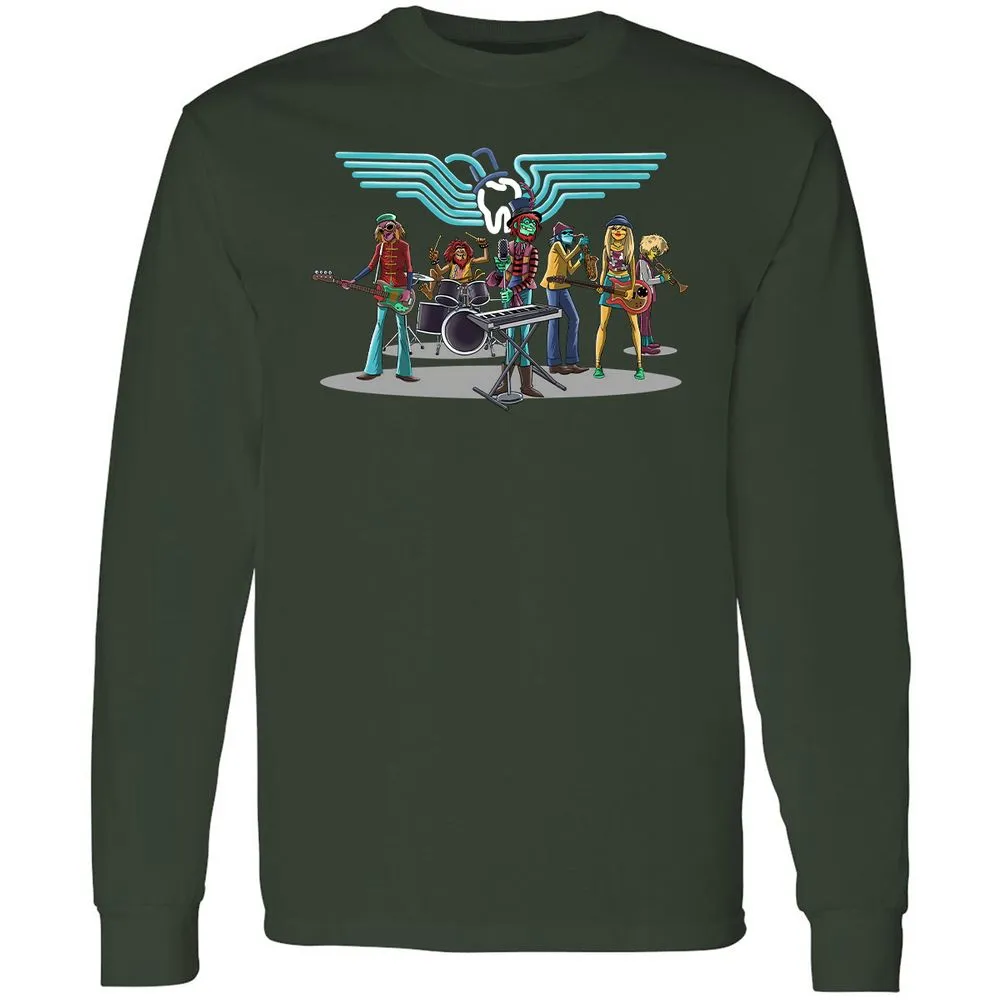 Long Sleeve T-Shirt - F1ZGCY2D - Forest Green - 4