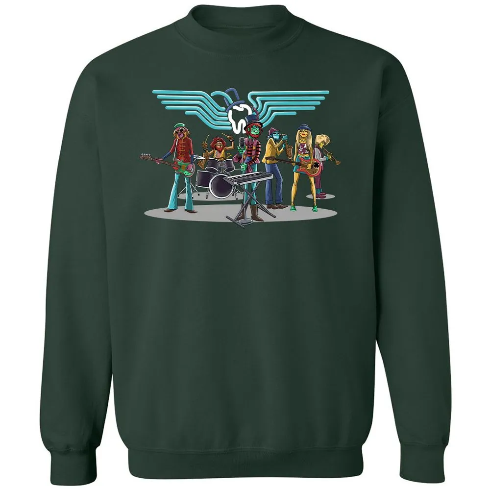 Classic Unisex Sweatshirt - 3NSAG598 - Forest Green - 4
