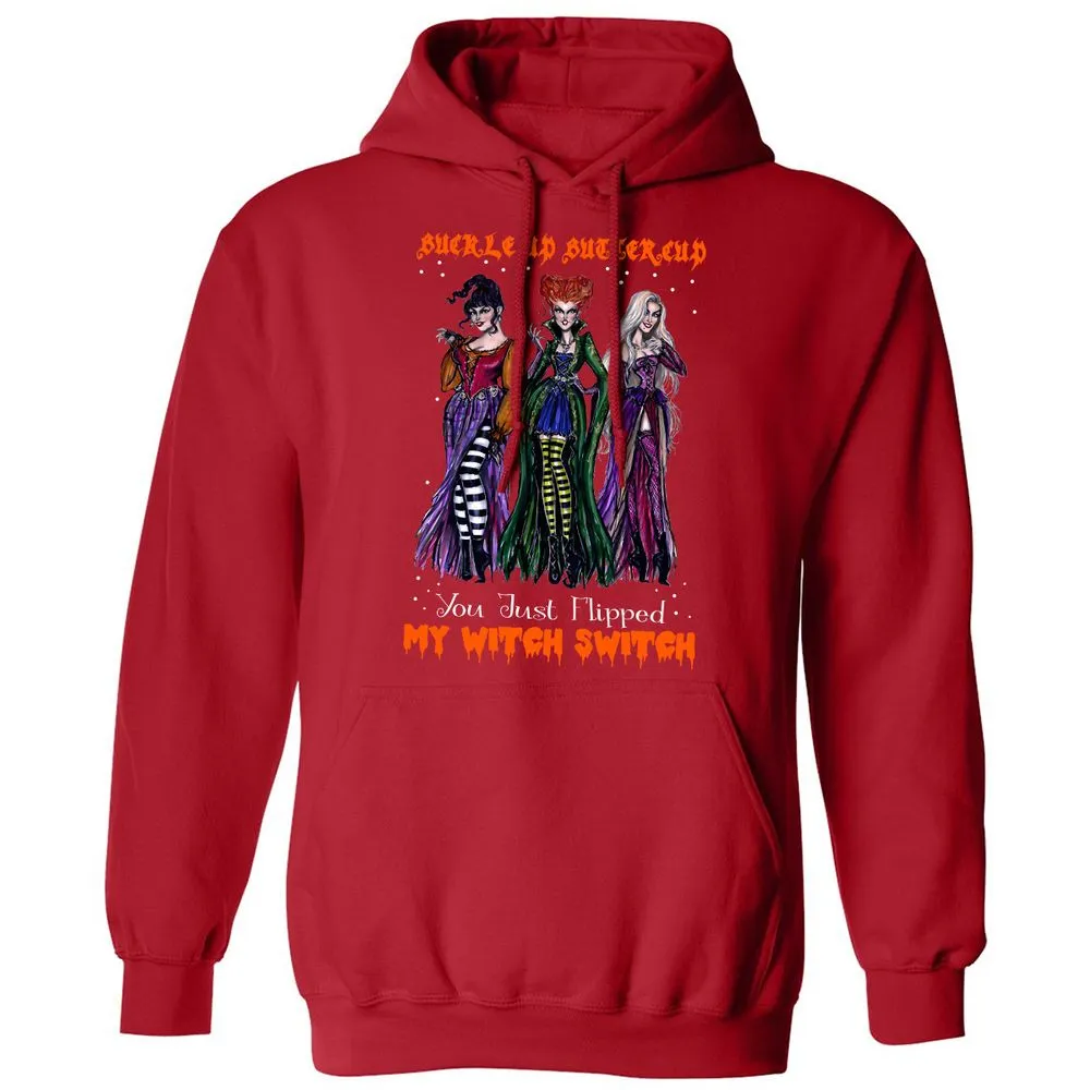 Classic Unisex Hoodie - PDA7MTLN - Red - 5