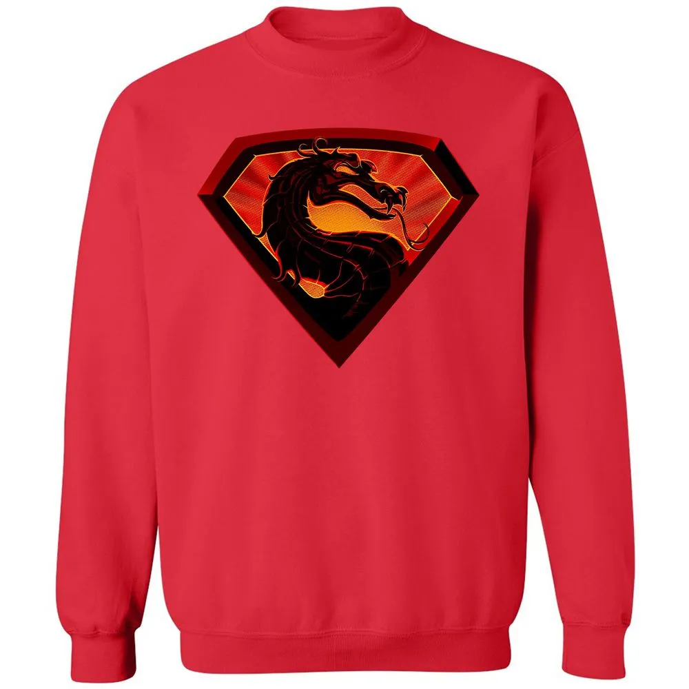 Classic Unisex Sweatshirt - BBPFGXMA - Red - 5