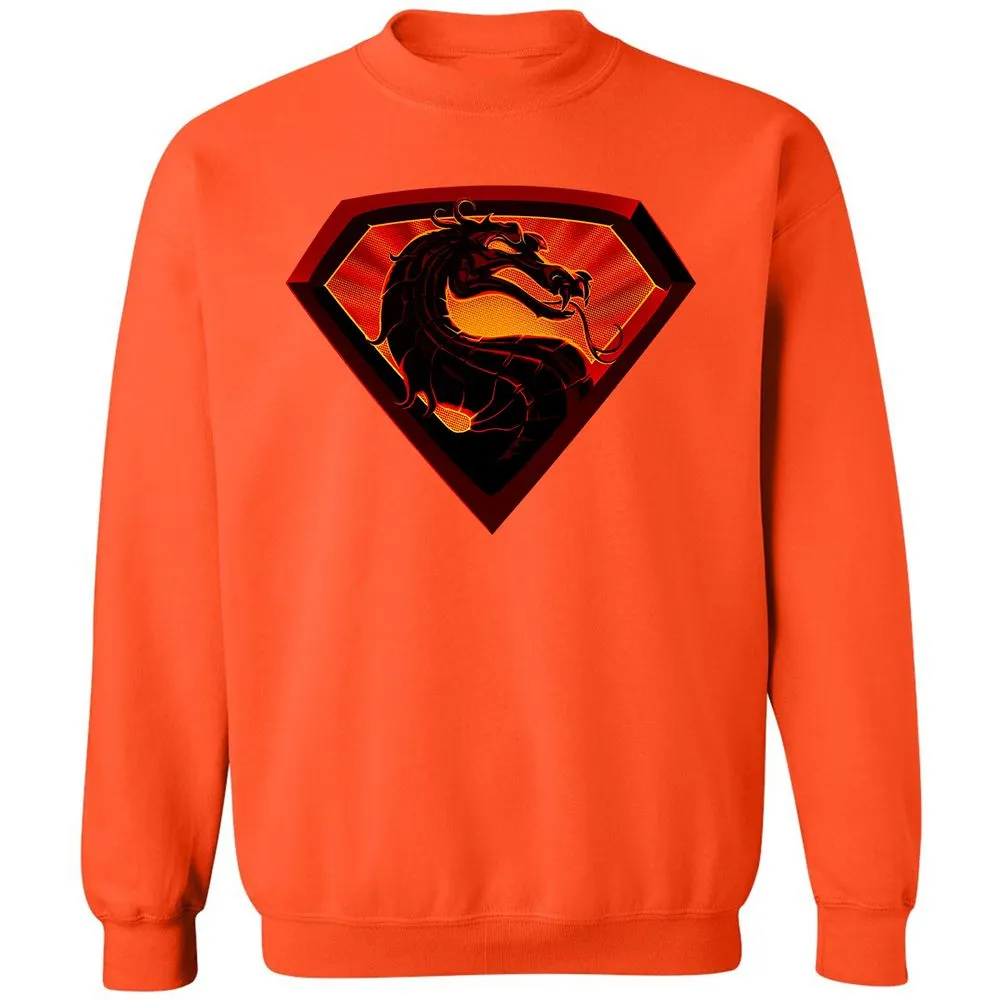 Classic Unisex Sweatshirt - BBPFGXMA - Orange - 10
