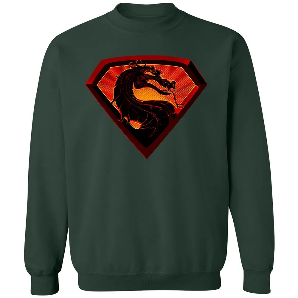 Classic Unisex Sweatshirt - BBPFGXMA - Forest Green - 4
