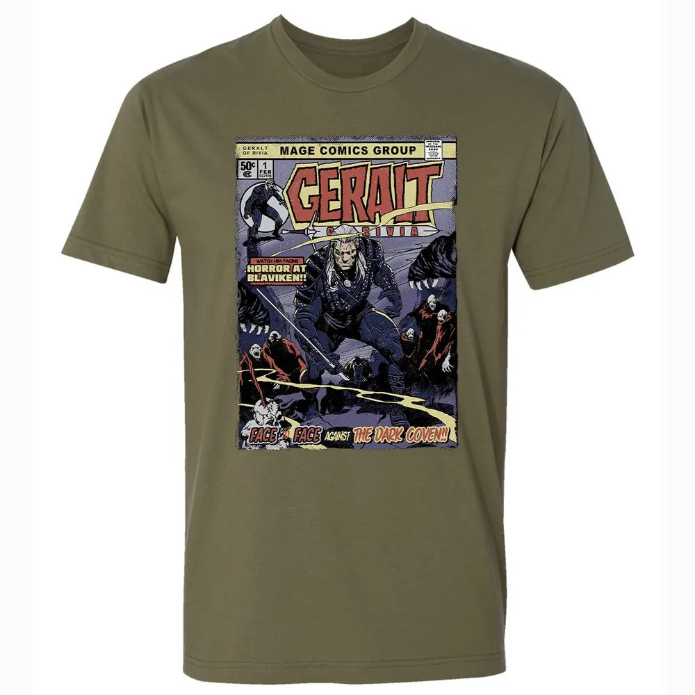 Premium Unisex T-Shirt - W1VJ14YN - Military Green - 5