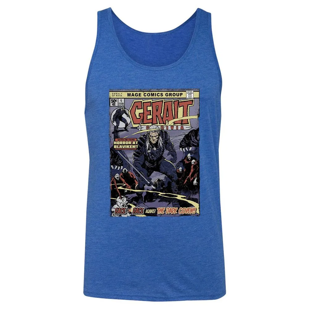 Unisex Jersey Tank - UD9VZRKG - True Royal Triblend - 12