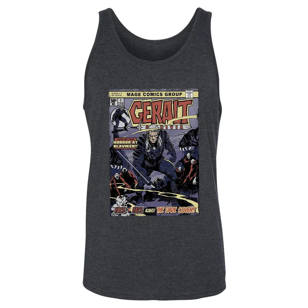 Unisex Jersey Tank - UD9VZRKG - Dark Grey Heather - 6