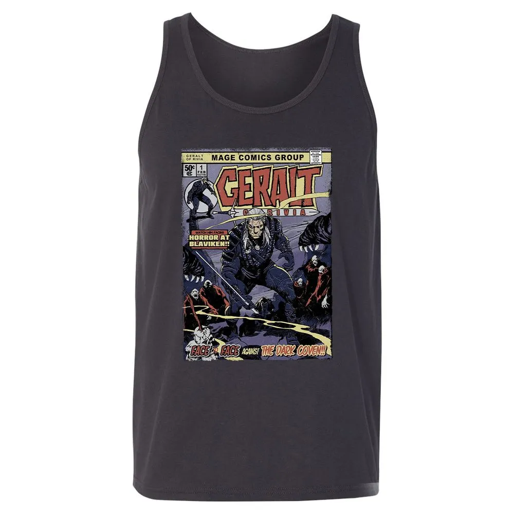 Unisex Jersey Tank - UD9VZRKG - Dark Grey - 7