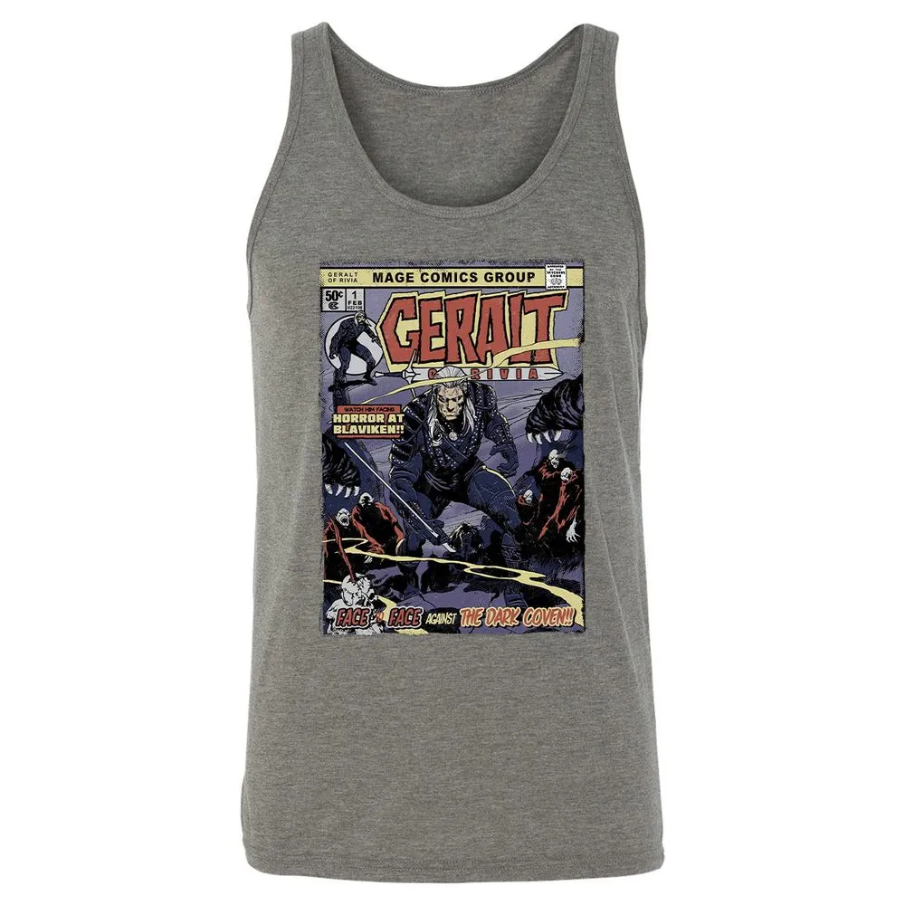Unisex Jersey Tank - UD9VZRKG - Grey Triblend - 8