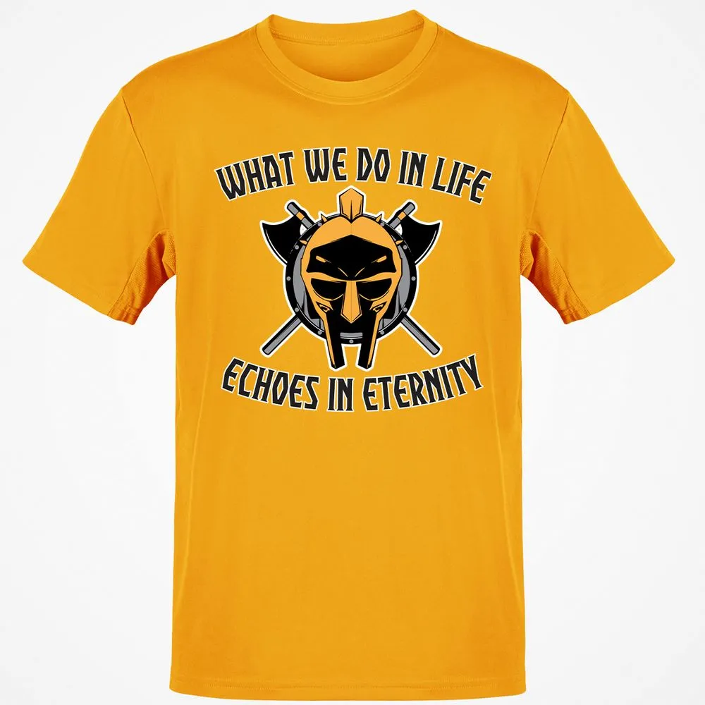 Classic Unisex T-Shirt - YQUESVSK - Gold - 4