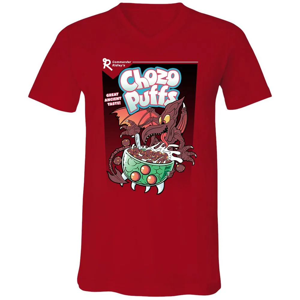 Unisex V-Neck T-Shirt - MWVGKQE6 - Red - 3
