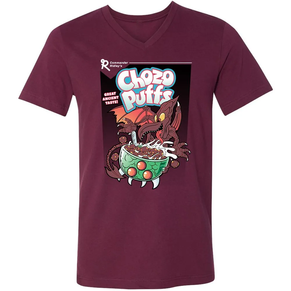 Unisex V-Neck T-Shirt - MWVGKQE6 - Maroon - 6