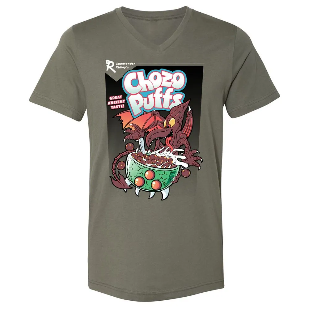 Unisex V-Neck T-Shirt - MWVGKQE6 - Military Green - 10