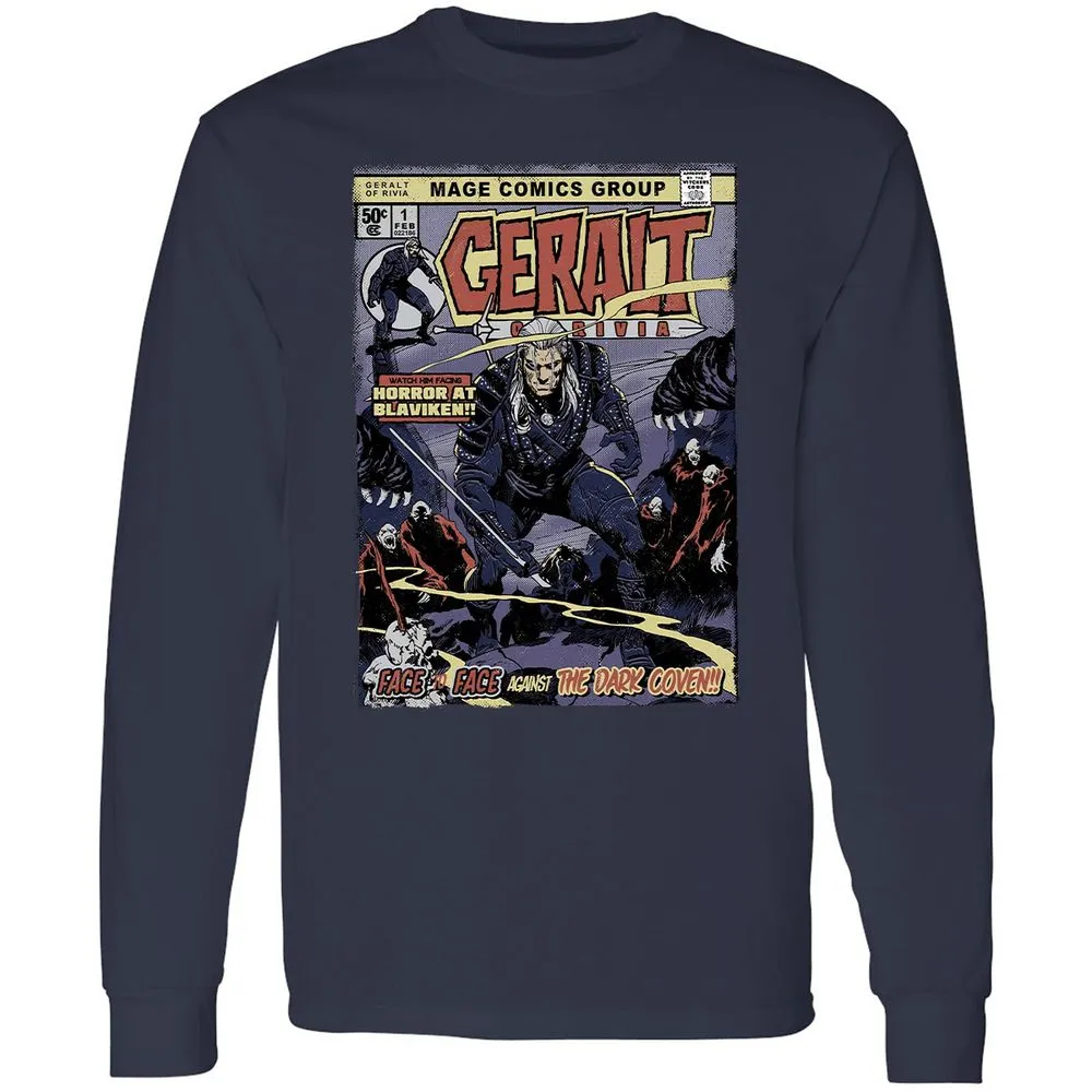 Long Sleeve T-Shirt - EQYL2B4H - Navy - 2