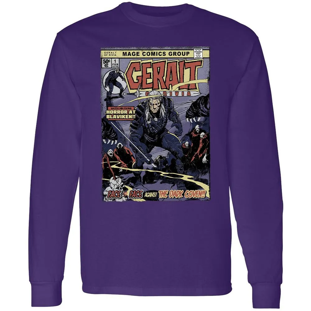 Long Sleeve T-Shirt - EQYL2B4H - Purple - 13