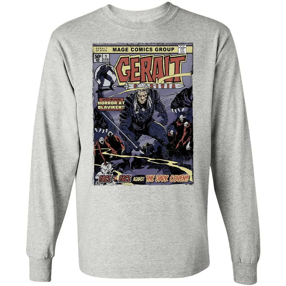 Long Sleeve T-Shirt - EQYL2B4H - Ash - 7