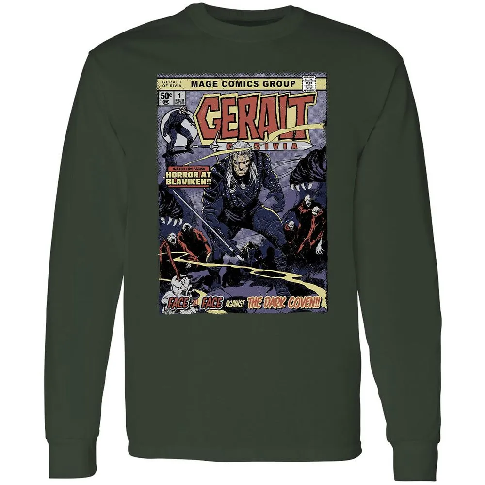 Long Sleeve T-Shirt - EQYL2B4H - Forest Green - 4
