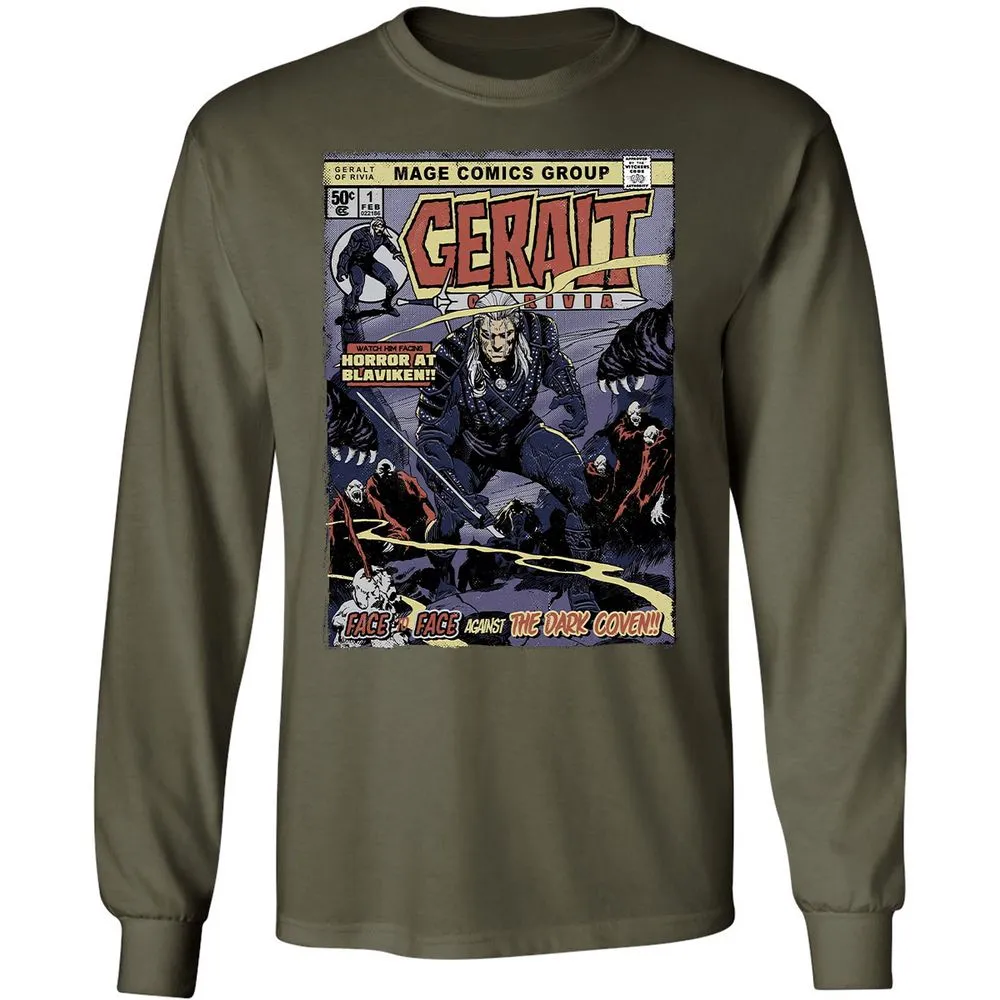 Long Sleeve T-Shirt - EQYL2B4H - Military Green - 16