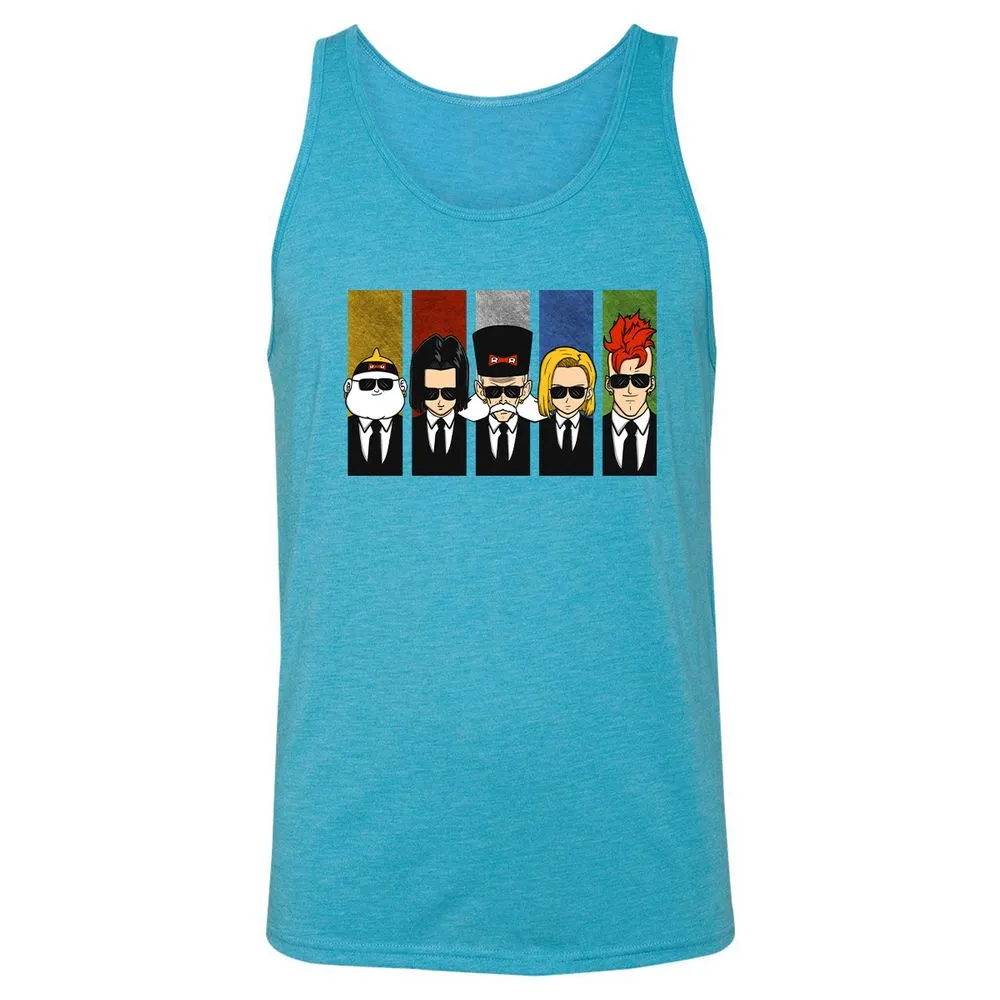 Unisex Jersey Tank - SU6JJZDF - Aqua Triblend - 3