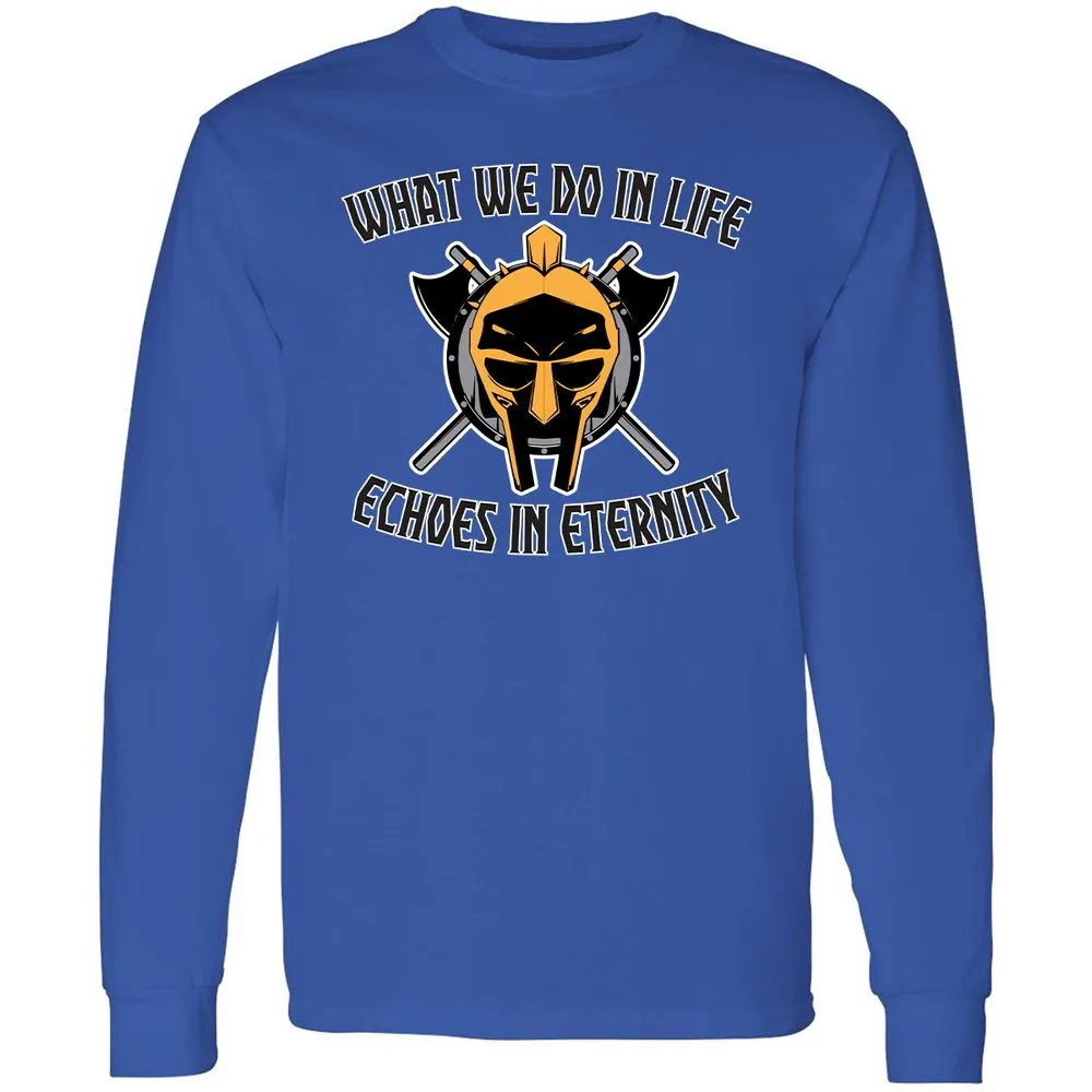 Long Sleeve T-Shirt - GY4HE3U3 - Royal - 8