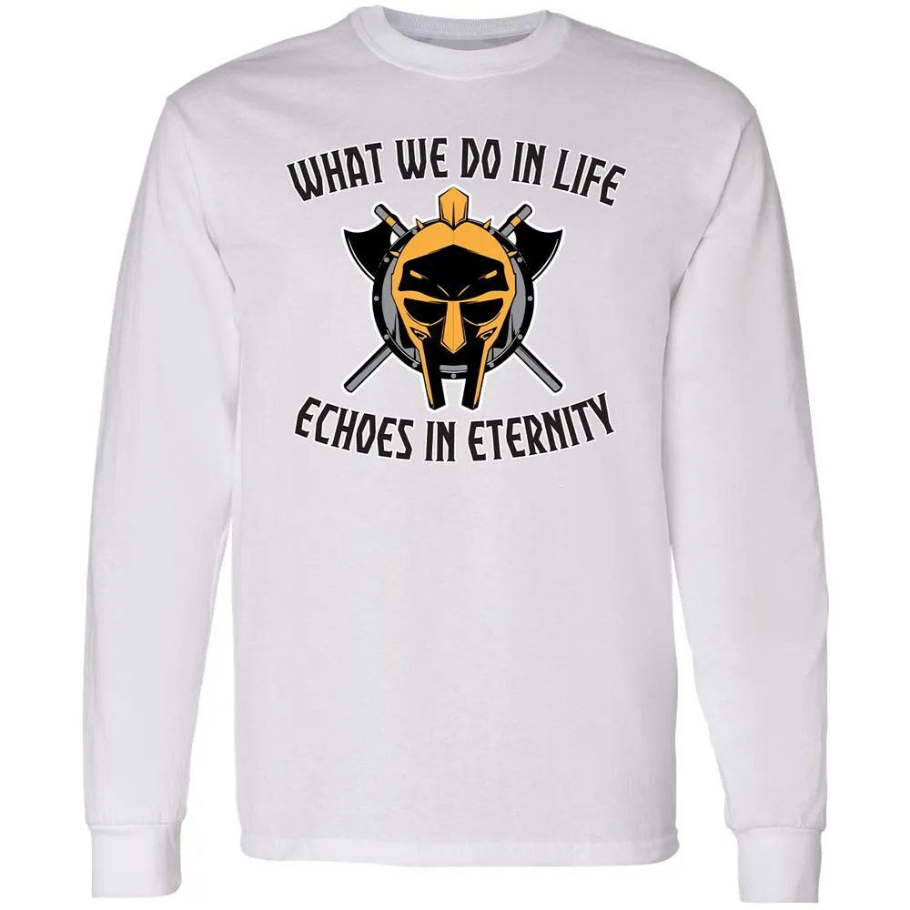 Long Sleeve T-Shirt - GY4HE3U3 - White - 5
