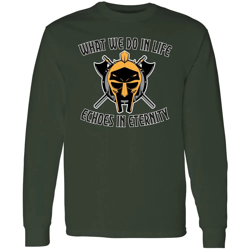 Long Sleeve T-Shirt - GY4HE3U3 - Forest Green - 4