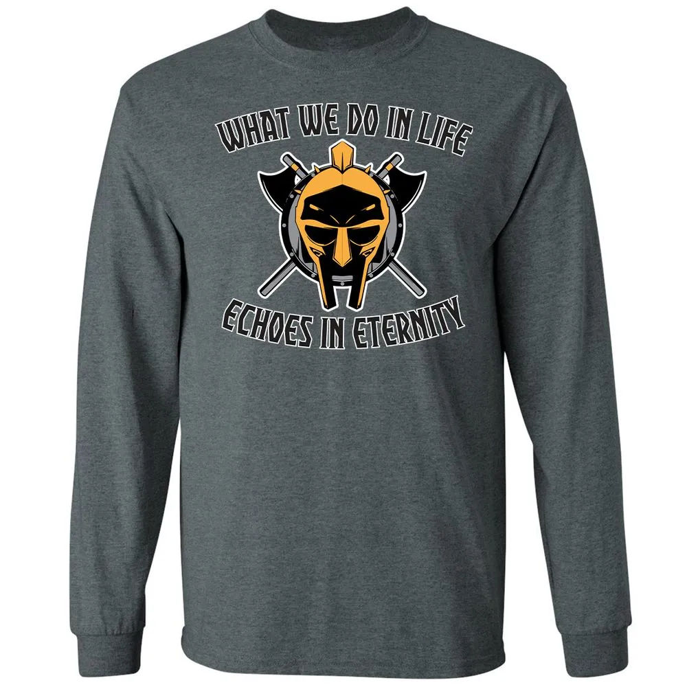 Long Sleeve T-Shirt - GY4HE3U3 - Dark Heather - 15