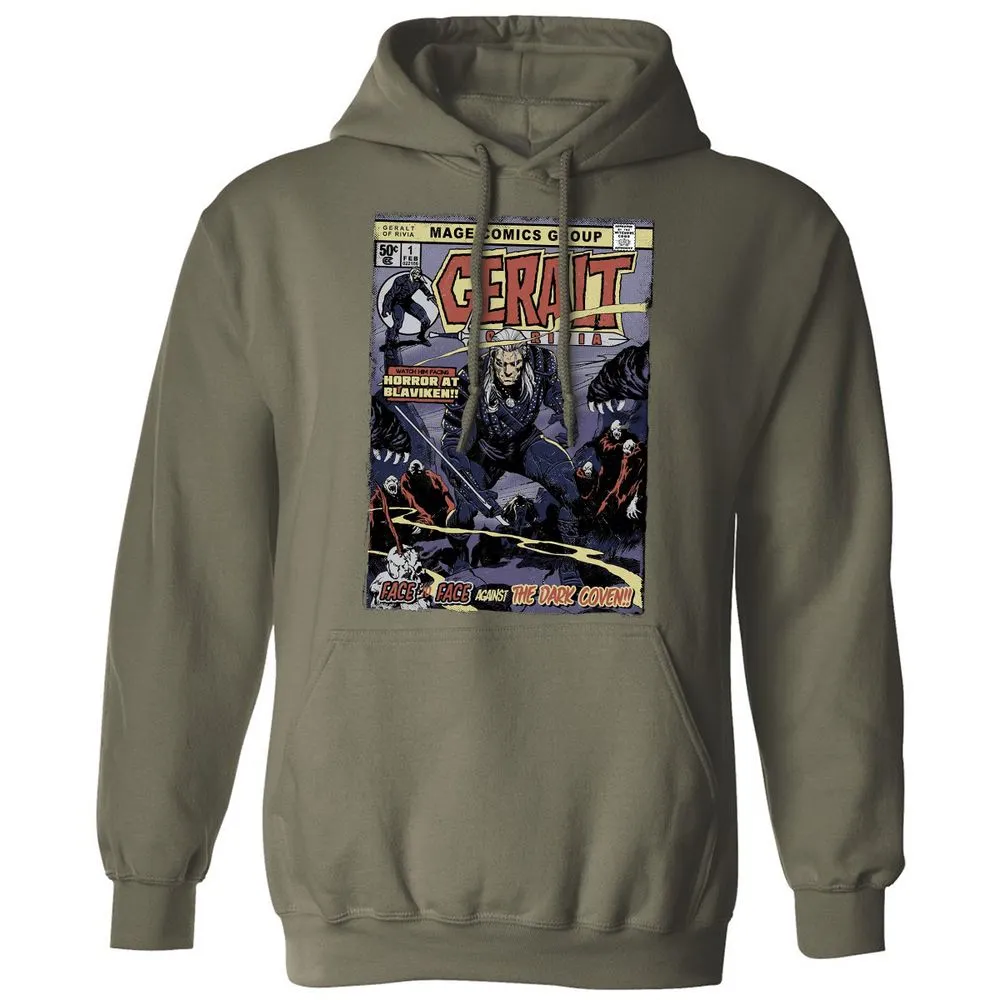 Classic Unisex Hoodie - 3ZUD3SDK - Military Green - 4