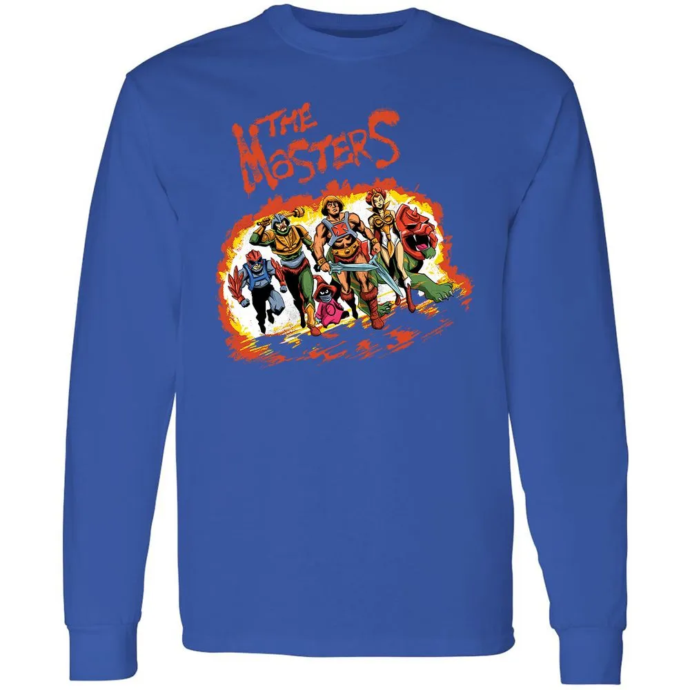 Long Sleeve T-Shirt - LG362AZH - Royal - 8