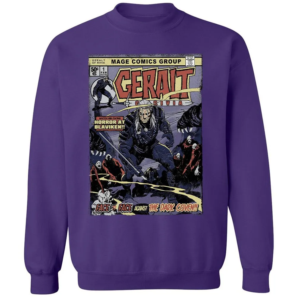 Classic Unisex Sweatshirt - QVMH183W - Purple - 6