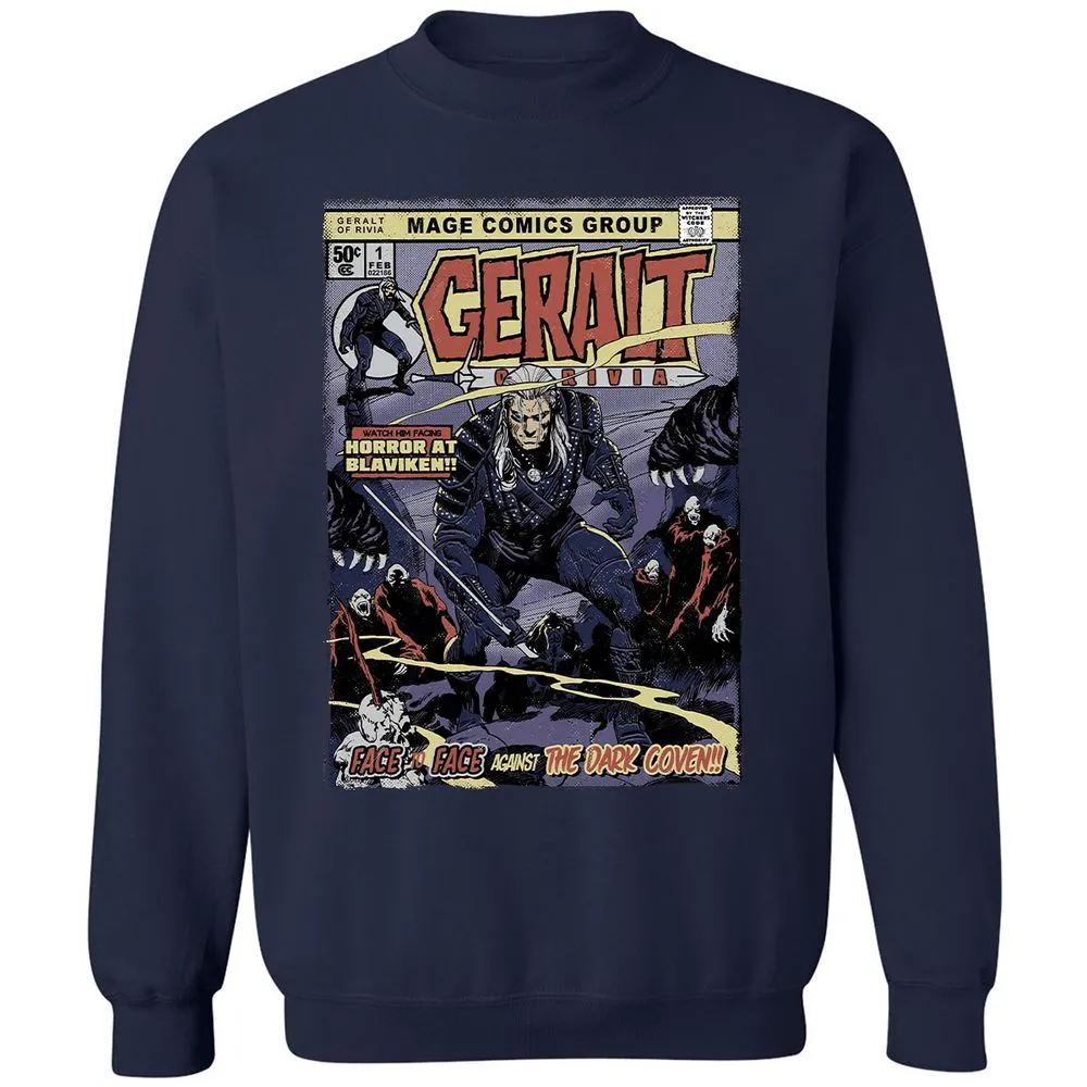 Classic Unisex Sweatshirt - QVMH183W - Navy - 2