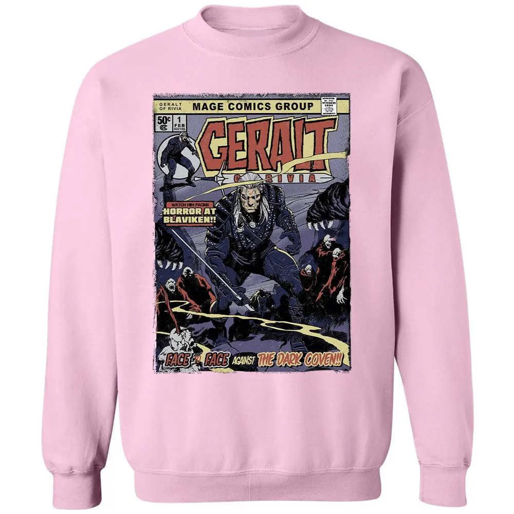 Classic Unisex Sweatshirt - QVMH183W - Light Pink - 3