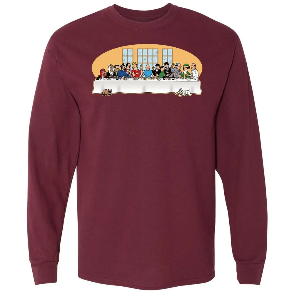 Long Sleeve T-Shirt - 121UTHS1 - Maroon - 11