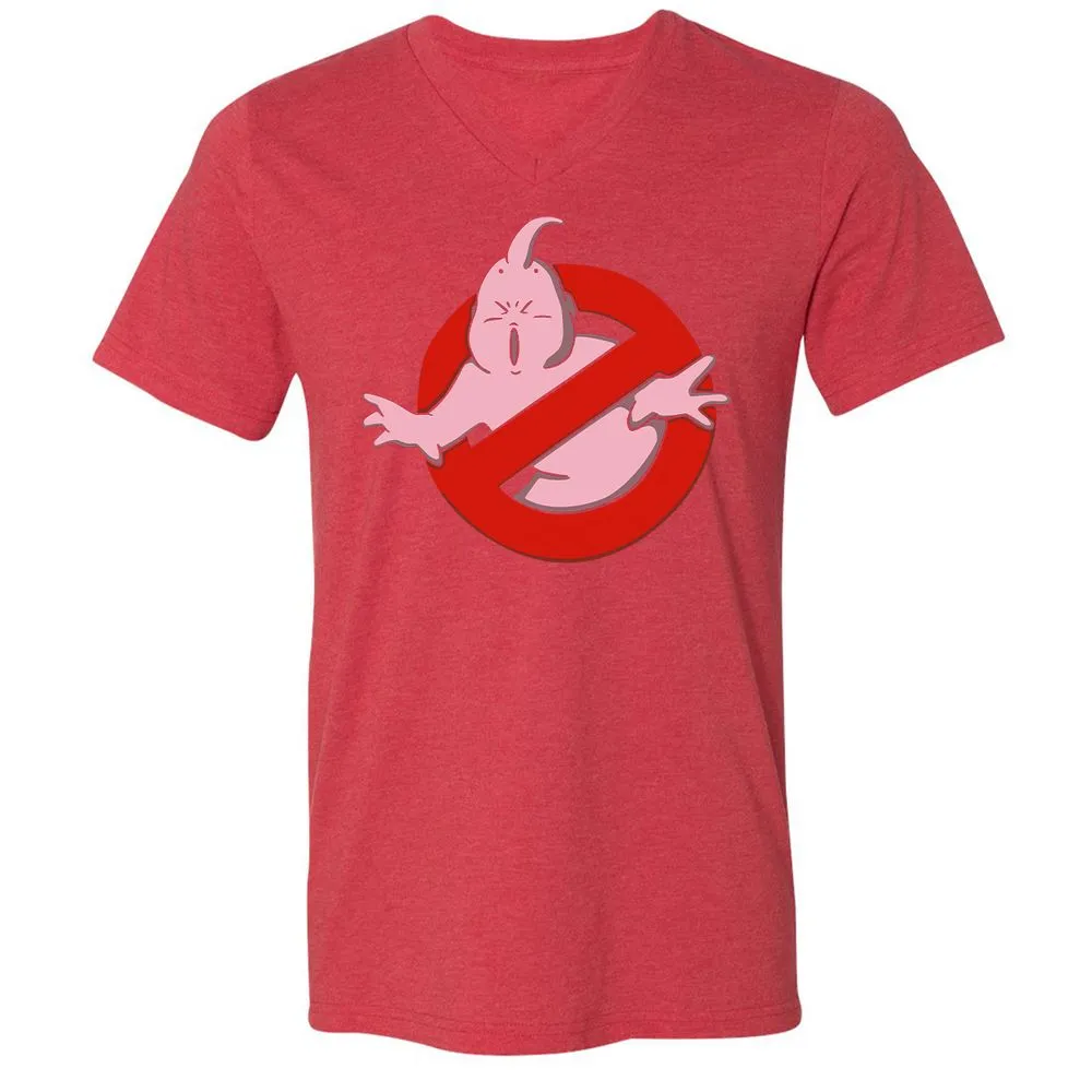 Unisex V-Neck T-Shirt - KEL3W912 - Heather Red - 16