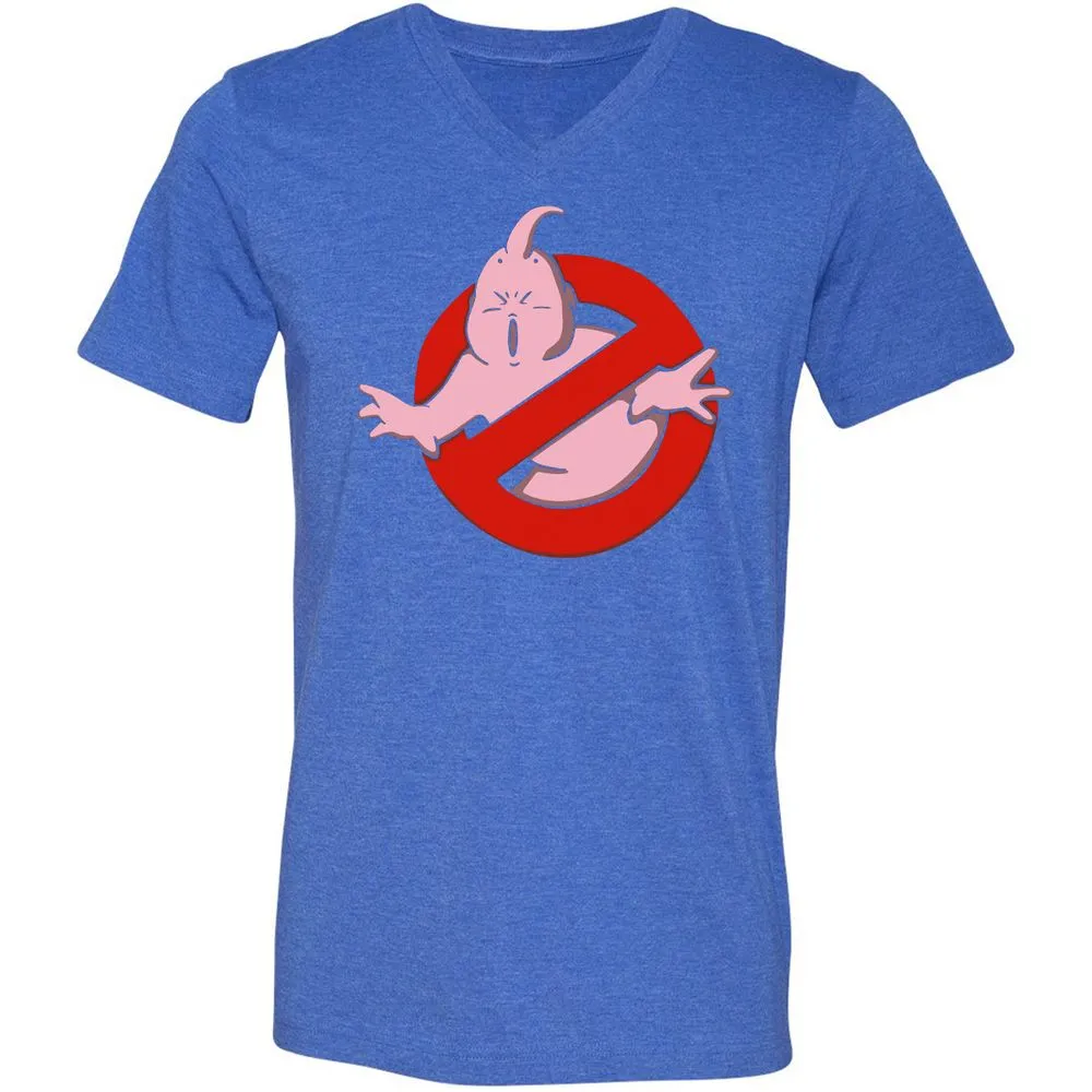 Unisex V-Neck T-Shirt - KEL3W912 - Heather True Royal - 14