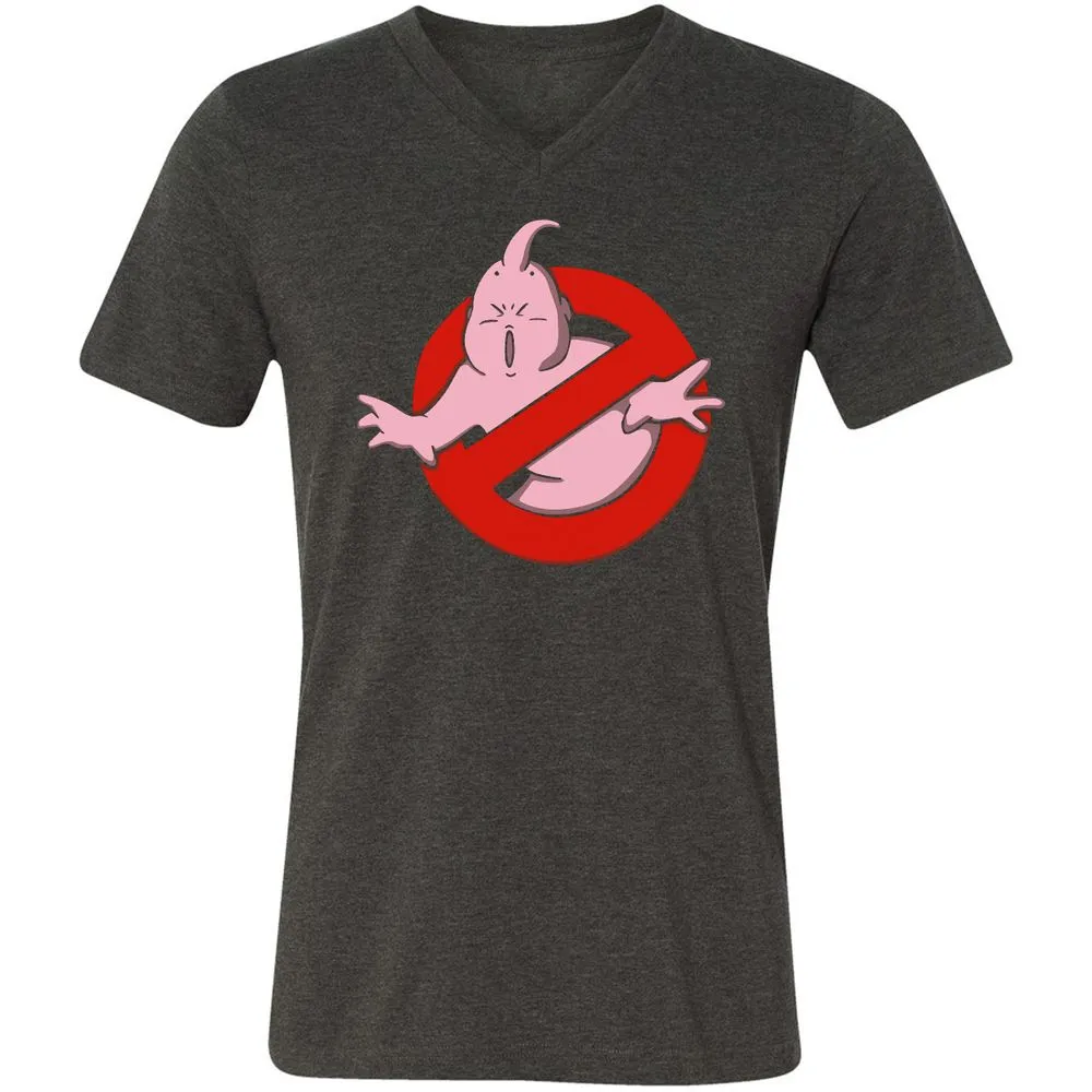 Unisex V-Neck T-Shirt - KEL3W912 - Dark Grey Heather - 8