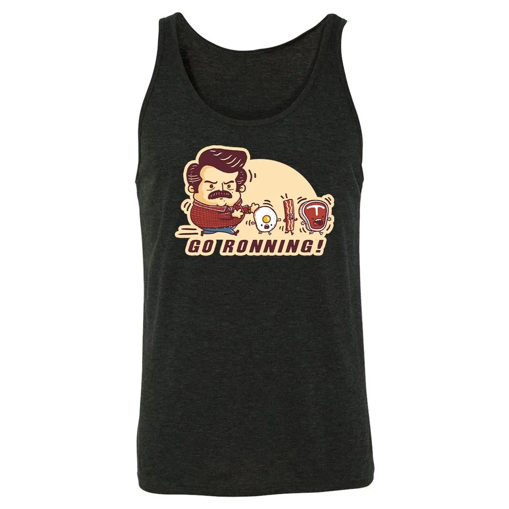 Unisex Jersey Tank - 6PB19ADY - Charcoal Black Triblend - 5