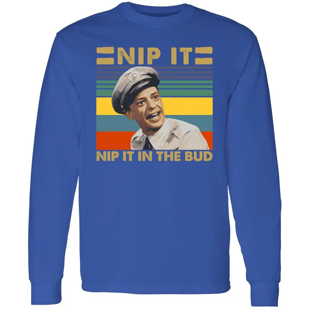 Long Sleeve T-Shirt - 1W84EZZ3 - Royal - 8