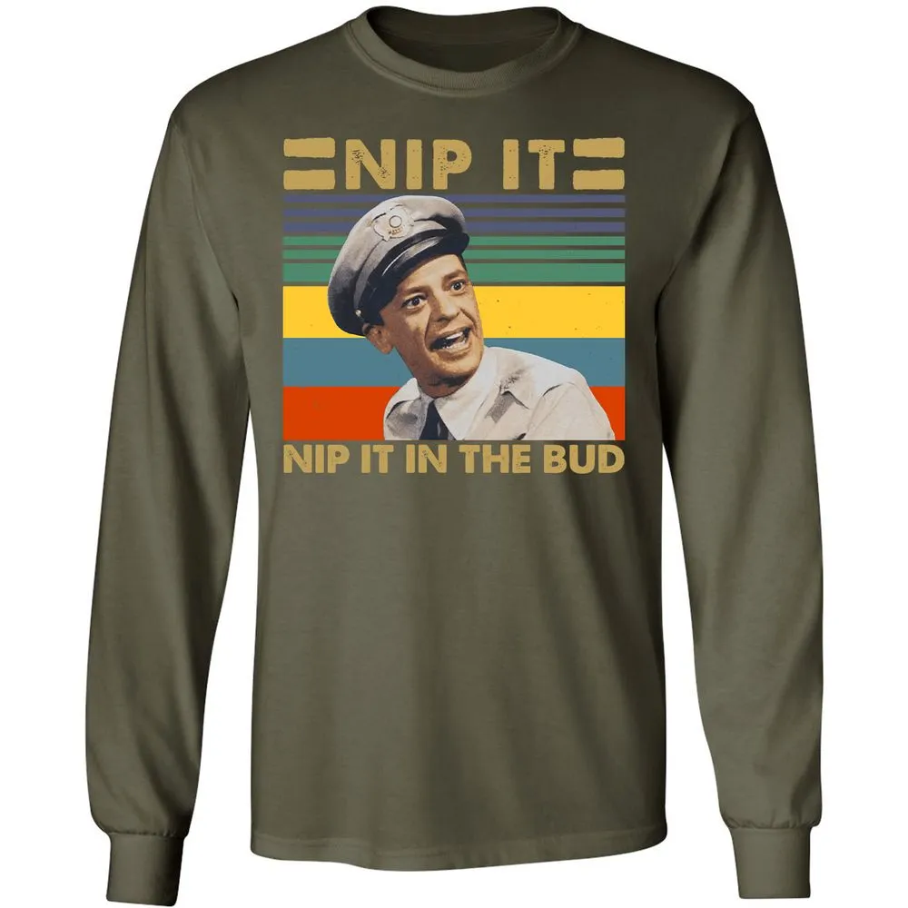 Long Sleeve T-Shirt - 1W84EZZ3 - Military Green - 16