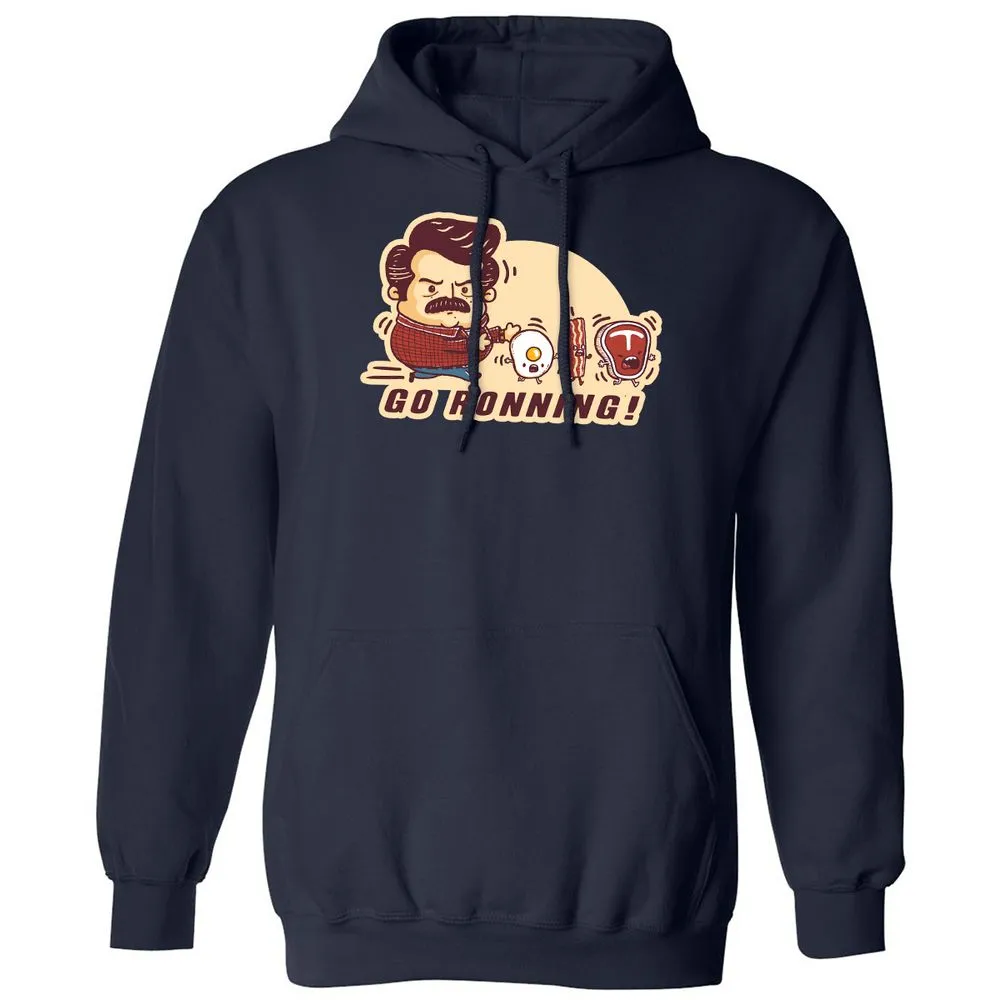 Classic Unisex Hoodie - TXY1T7CU - Navy - 2