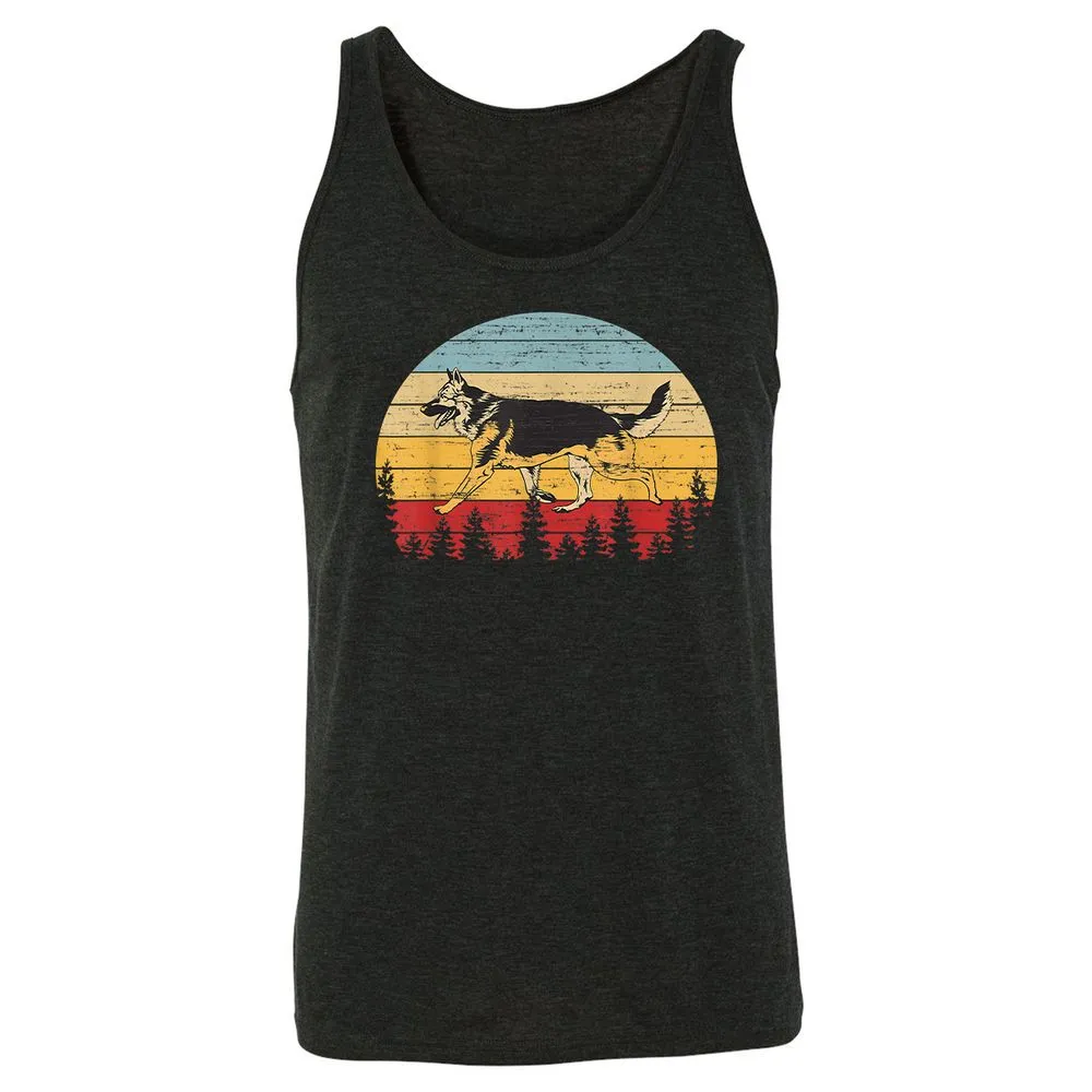 Unisex Jersey Tank - 7VJZY9SA - Charcoal Black Triblend - 5