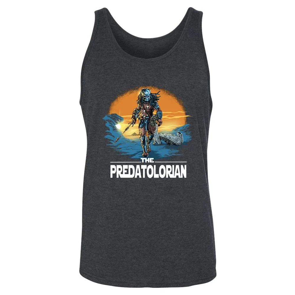 Unisex Jersey Tank - NECKEBBW - Dark Grey Heather - 6