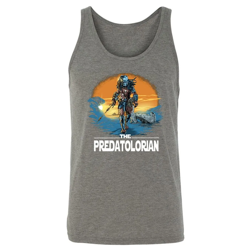 Unisex Jersey Tank - NECKEBBW - Grey Triblend - 8