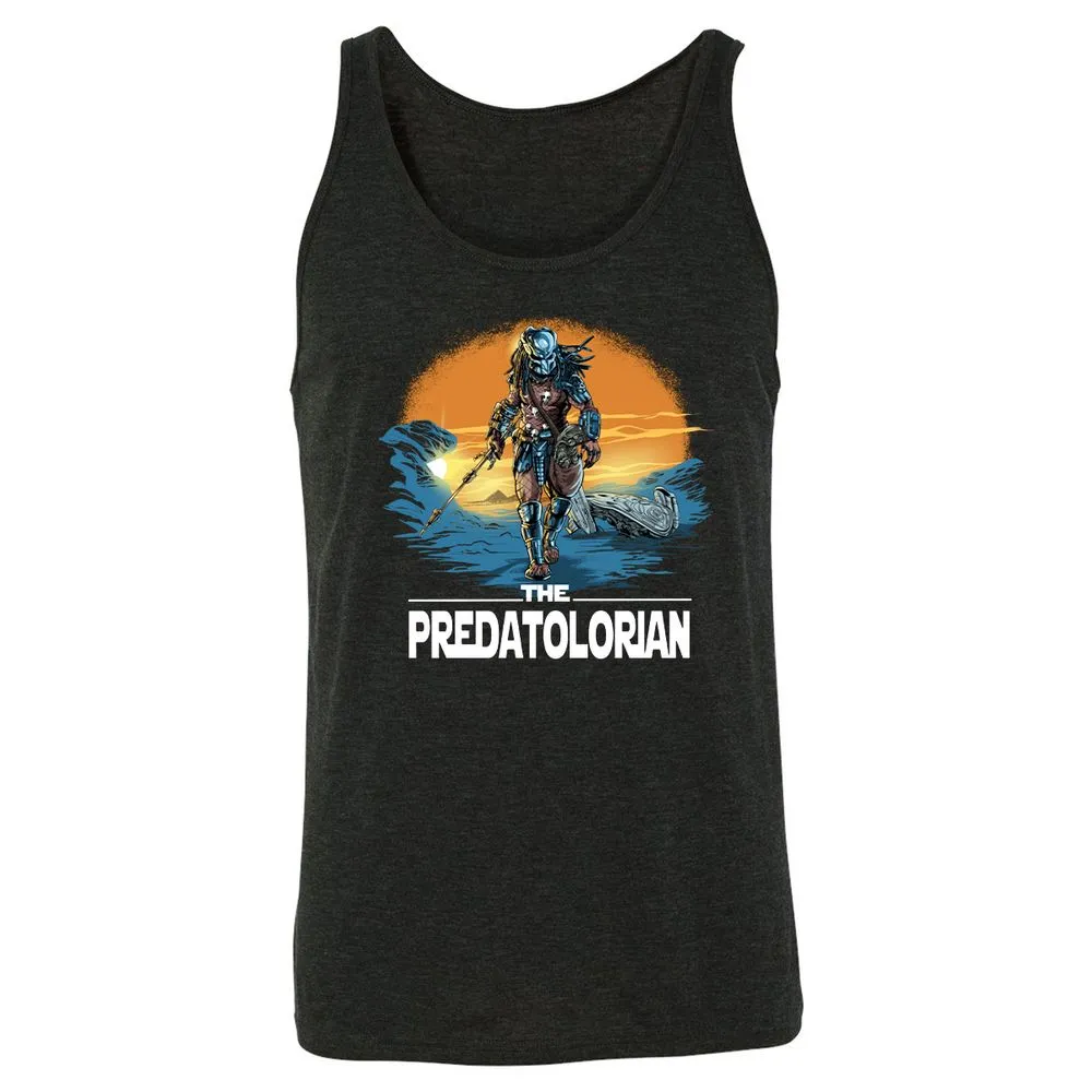 Unisex Jersey Tank - NECKEBBW - Charcoal Black Triblend - 5
