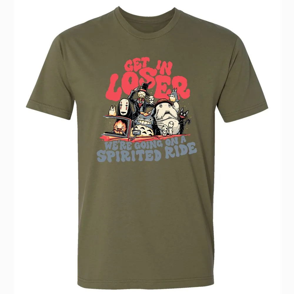 Premium Unisex T-Shirt - 4AZY93T1 - Military Green - 5