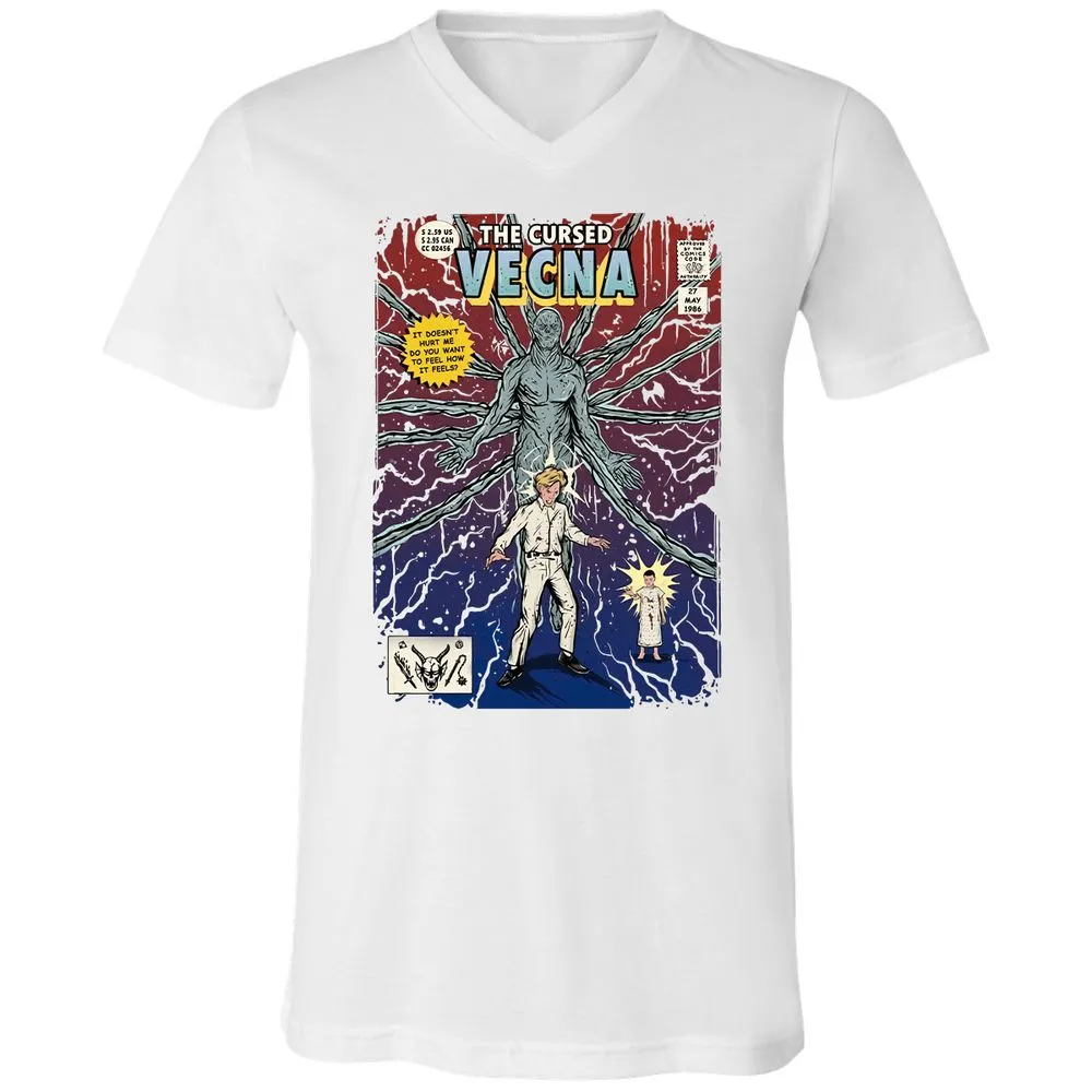 Unisex V-Neck T-Shirt - UTNQZ4FW - White - 5