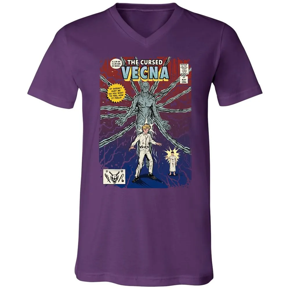 Unisex V-Neck T-Shirt - UTNQZ4FW - Team Purple - 9