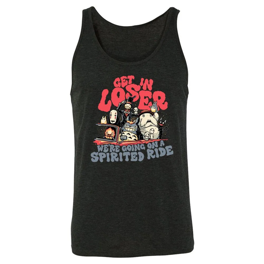 Unisex Jersey Tank - 3BSKMD5D - Charcoal Black Triblend - 5