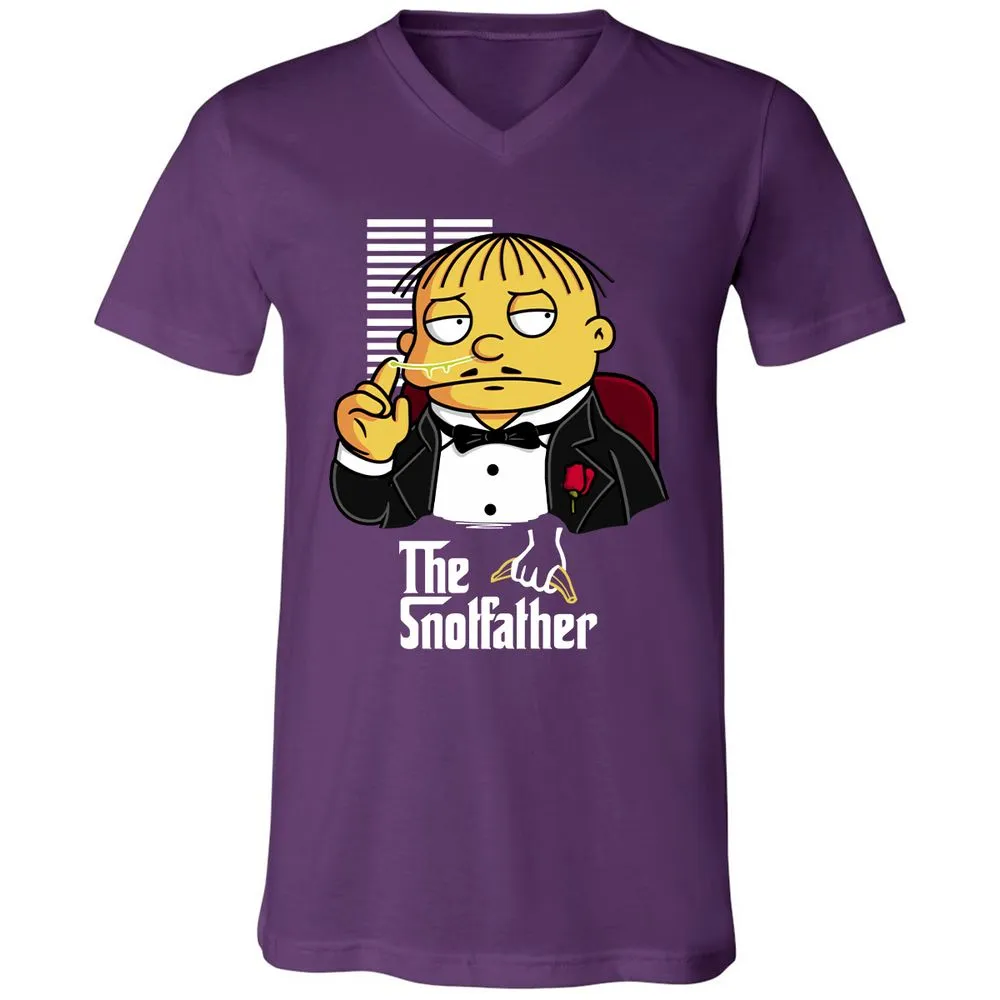 Unisex V-Neck T-Shirt - 6ZTY1BVM - Team Purple - 9