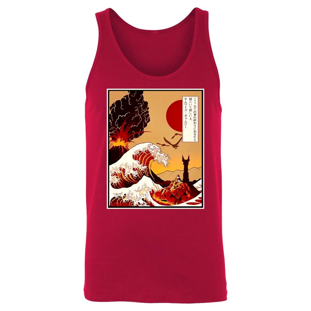 Unisex Jersey Tank - K8WMX9XJ - Red - 11