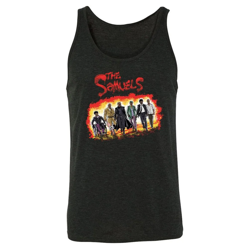 Unisex Jersey Tank - 3VUFBNN3 - Charcoal Black Triblend - 5